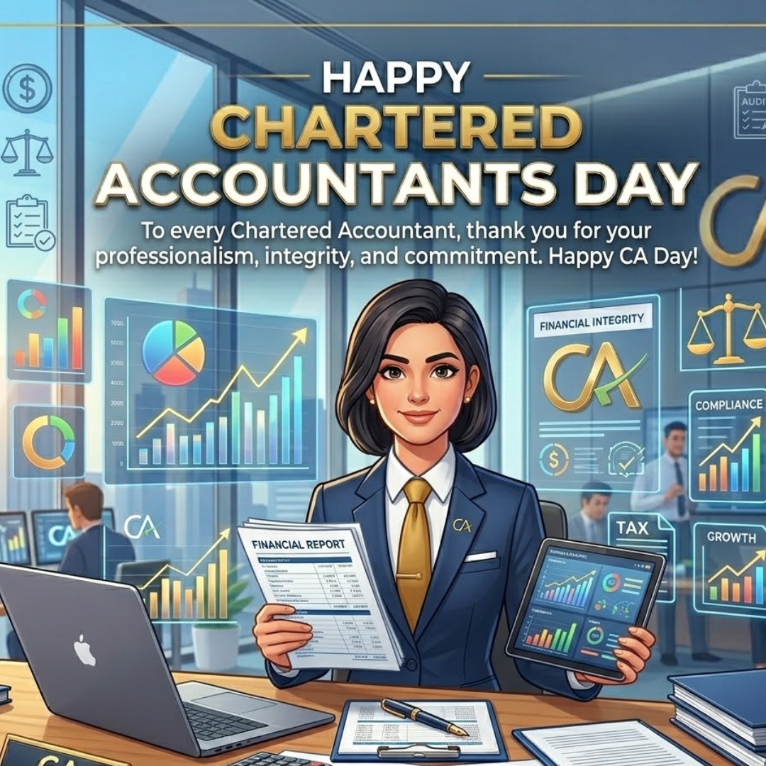 To every Chartered Accountant, thank you for your professionalism, integrity, and commitment. Happy CA Day!